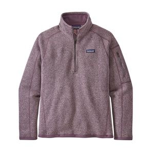 Patagonia Better Sweater 1/4-Zip in Hazy Purple-Medium Women's